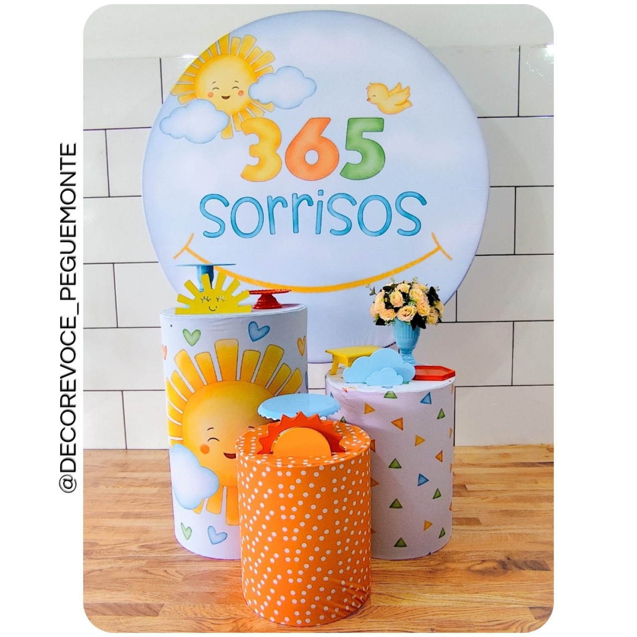 Kit Prático 365 Sorrisos  - Decore Você Pegue & Monte