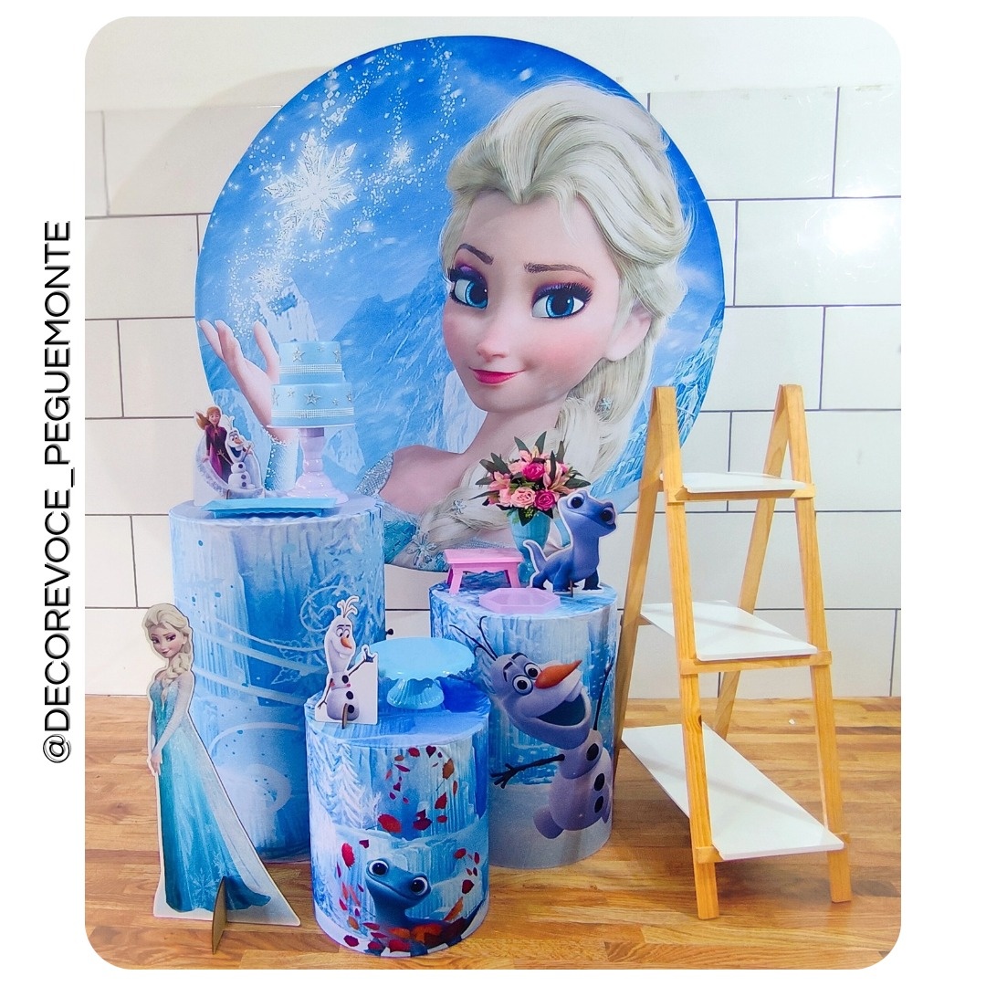 Kit Completo Frozen  - Decore Você Pegue & Monte
