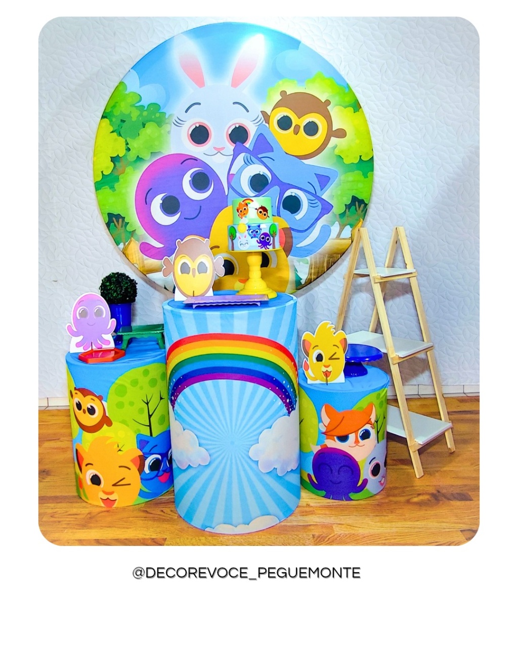 Kit Completo Bolofofos Menino 1 - Decore Você Pegue & Monte