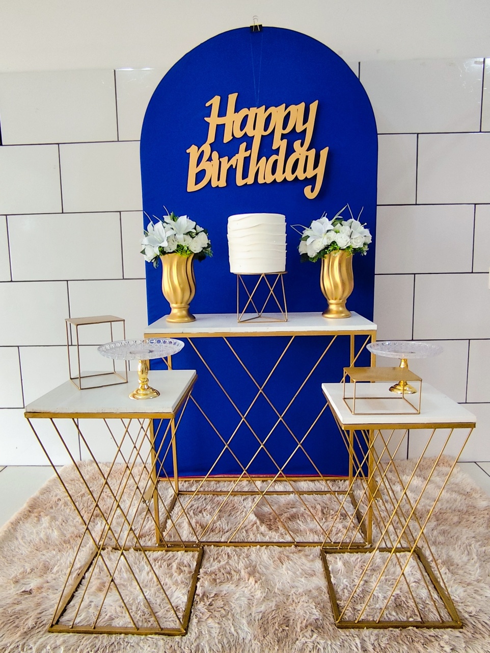 Kit Adulto Azul Royal 3 - Decore Você Pegue & Monte
