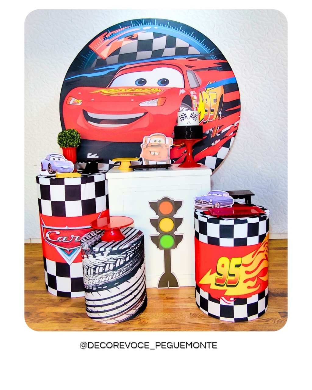 Kit Festejar Carros - Decore Você Pegue & Monte