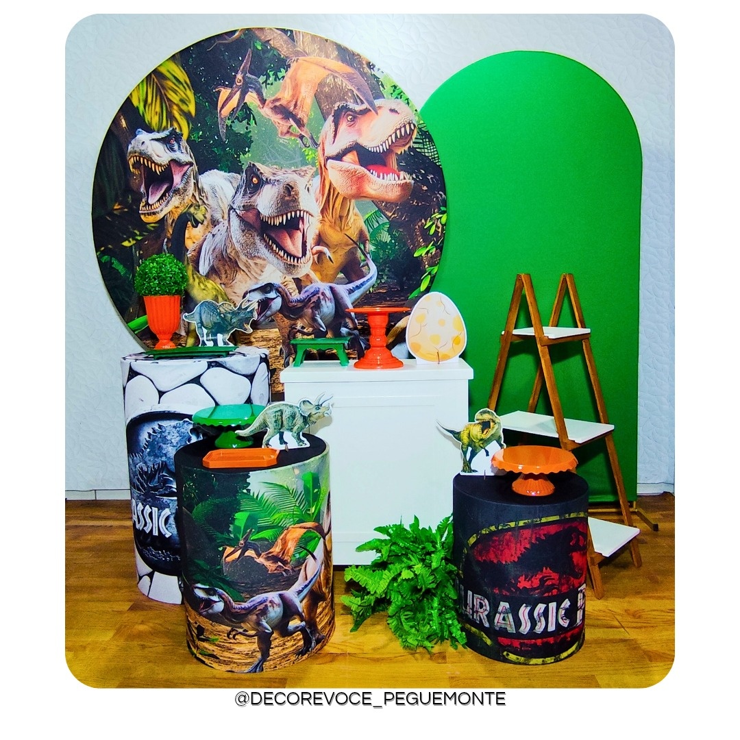 Kit Premium Dinossauro  - Decore Você Pegue & Monte