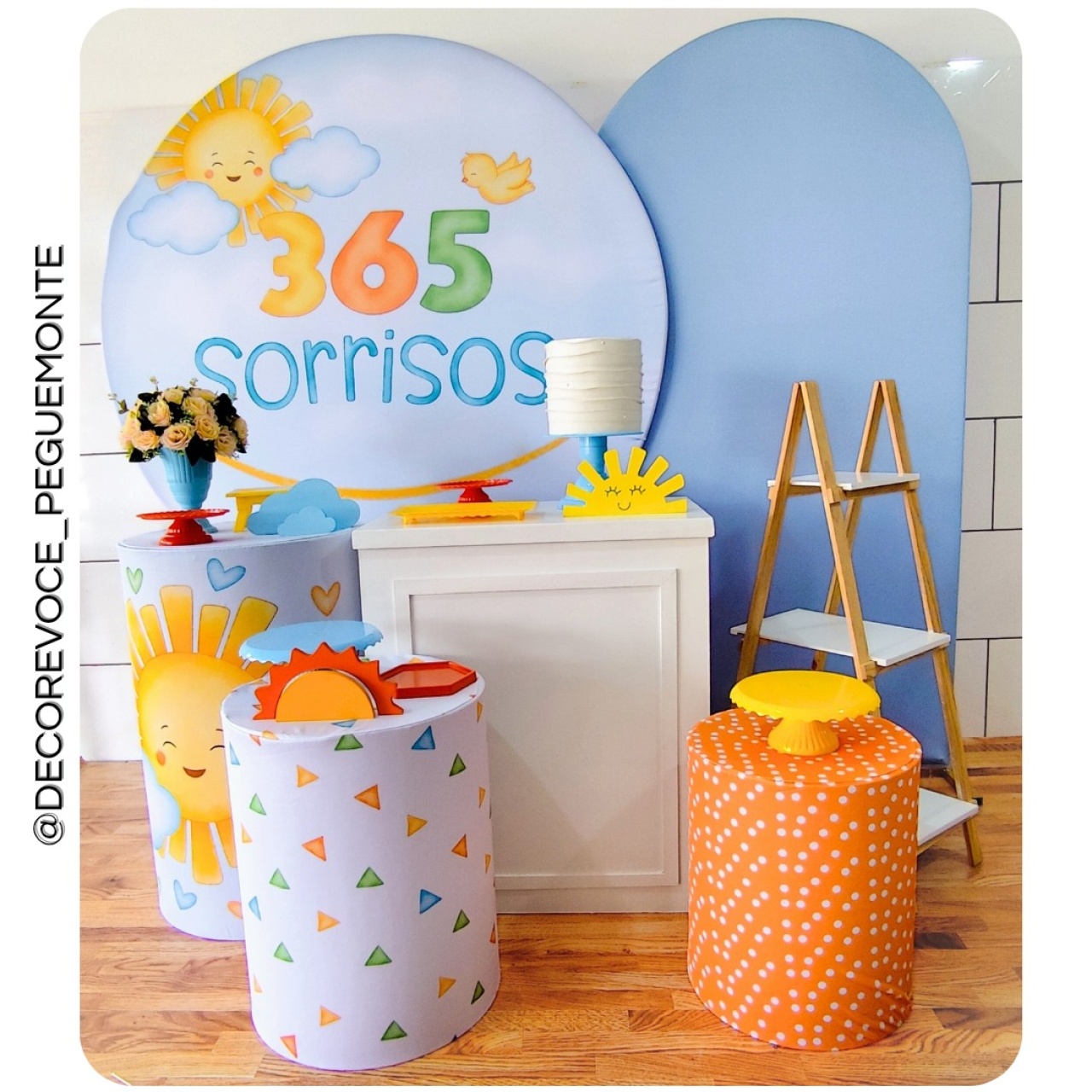 Kit Premium 365 Sorrisos   - Decore Você Pegue & Monte