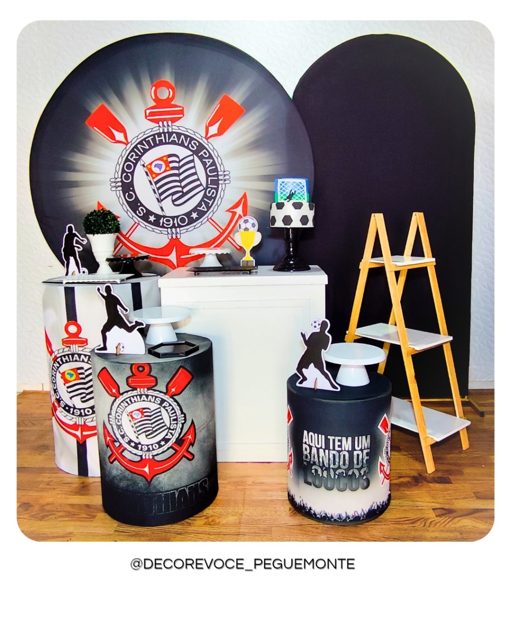 Kit Premium Corinthians - Decore Você Pegue & Monte