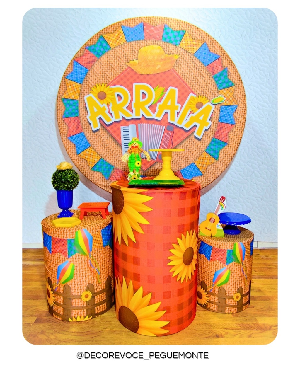 Kit Prático Arraiá 1 - Decore Você Pegue & Monte