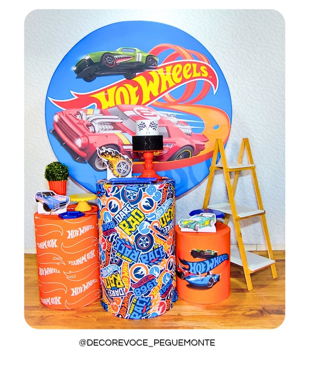 Kit Completo Hotwheels - Decore Você Pegue & Monte