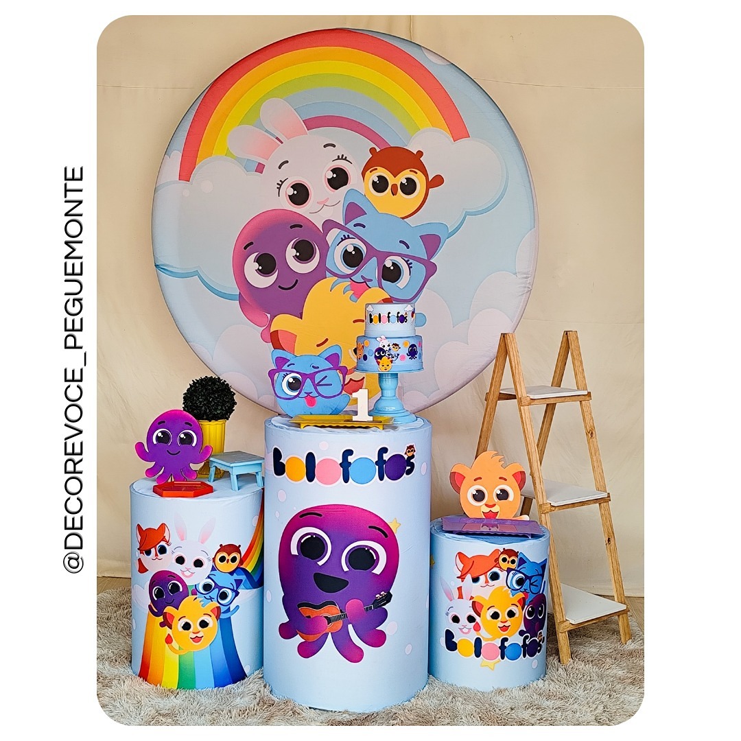 Kit Completo Bolofofos Menino 2  - Decore Você Pegue & Monte