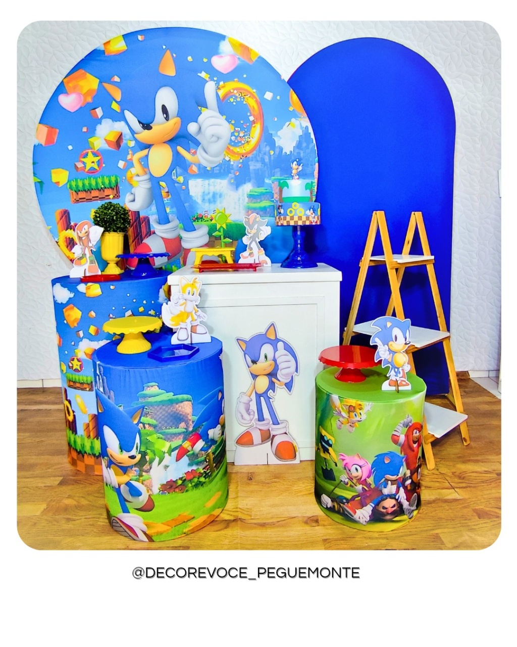 Kit Premium Sonic - Decore Você Pegue & Monte