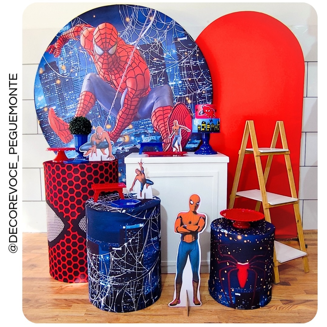 Kit Premium Homem Aranha 2 - Decore Você Pegue & Monte