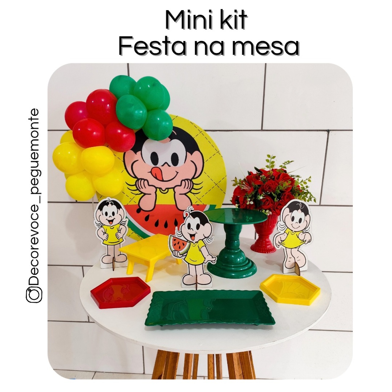 Kit Mesa Magali  - Decore Você Pegue & Monte