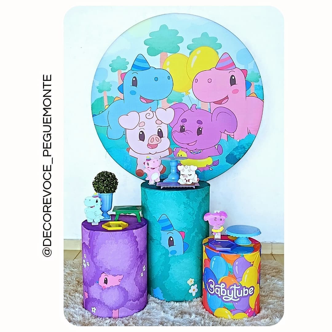 Kit Prático Babytube - Decore Você Pegue & Monte