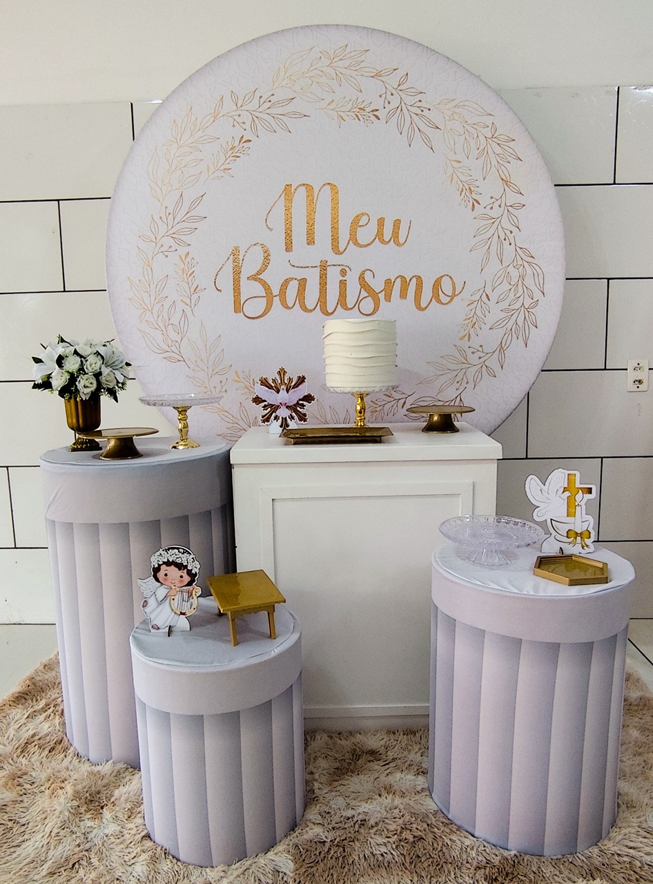 Kit Festejar Batizado - Decore Você Pegue & Monte