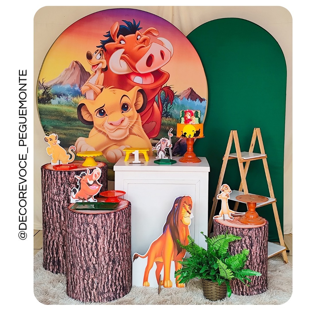 Kit Premium Rei Leão 2 - Decore Você Pegue & Monte