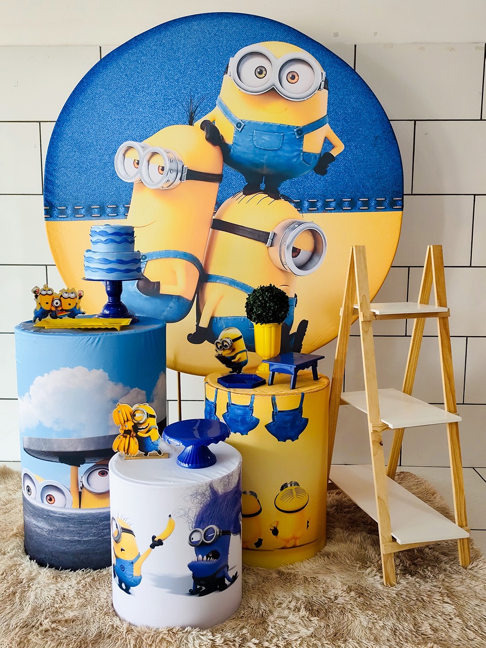 Kit Completo Minions - Decore Você Pegue & Monte