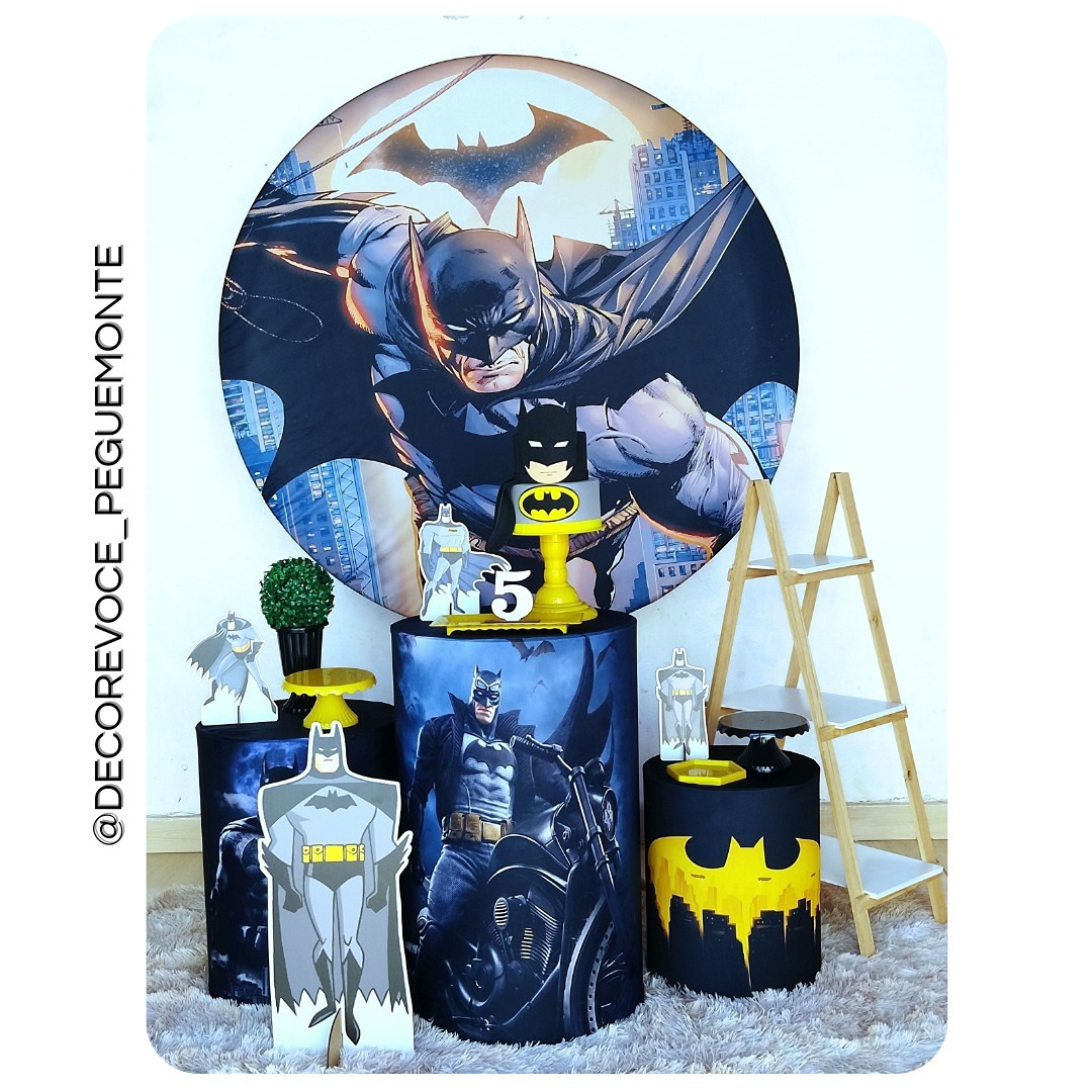 Kit Completo Batman - Decore Você Pegue & Monte
