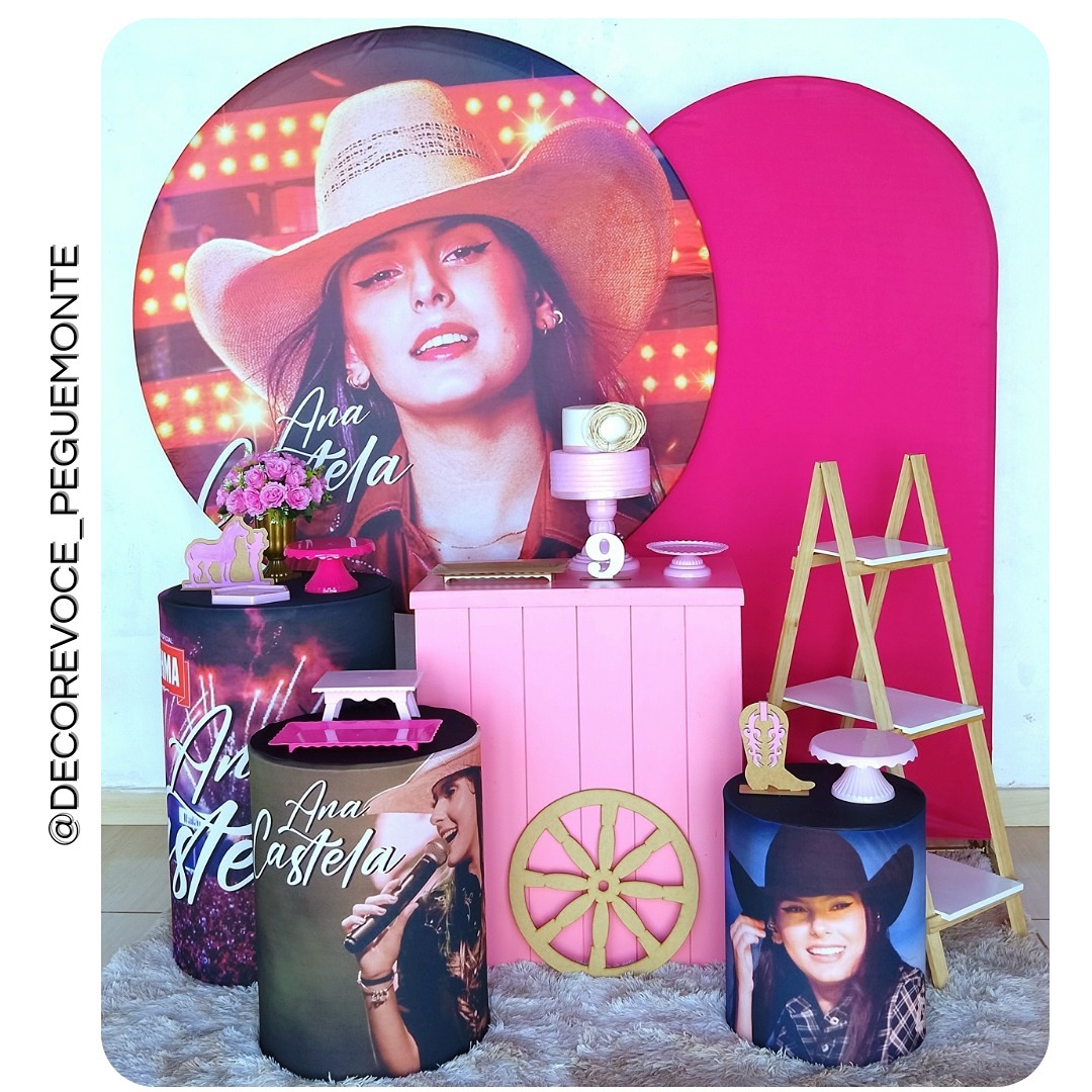 Kit Premium Ana Castela  - Decore Você Pegue & Monte