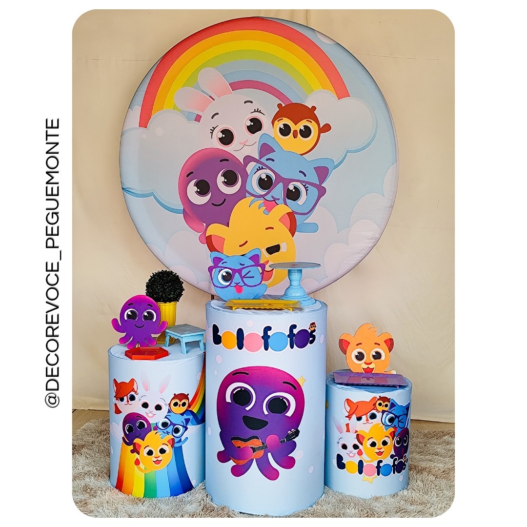 Kit Prático Bolofofos Menino 2 - Decore Você Pegue & Monte