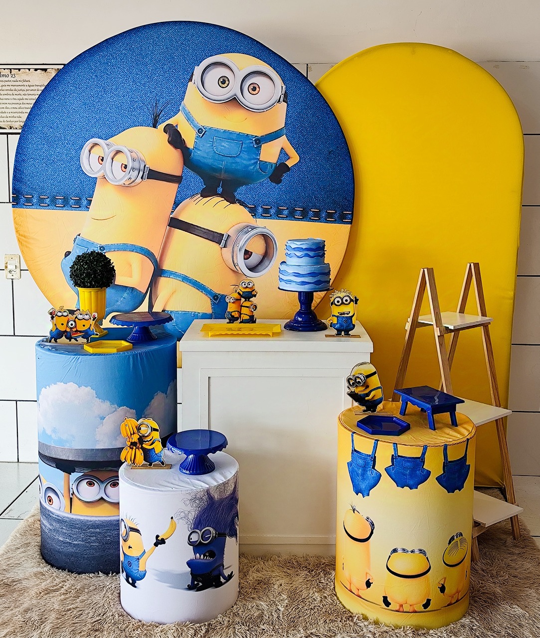 Kit Premium Minions - Decore Você Pegue & Monte