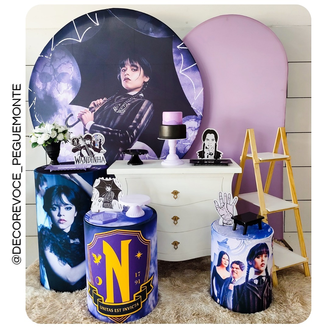 Kit Premium Wandinha - Decore Você Pegue & Monte