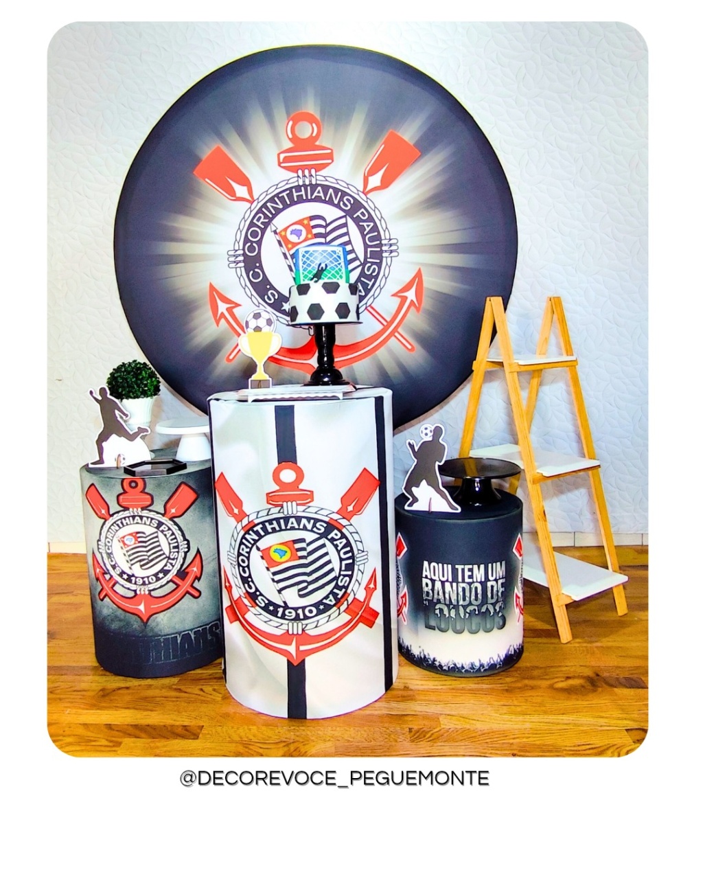 Kit Completo Corinthians - Decore Você Pegue & Monte