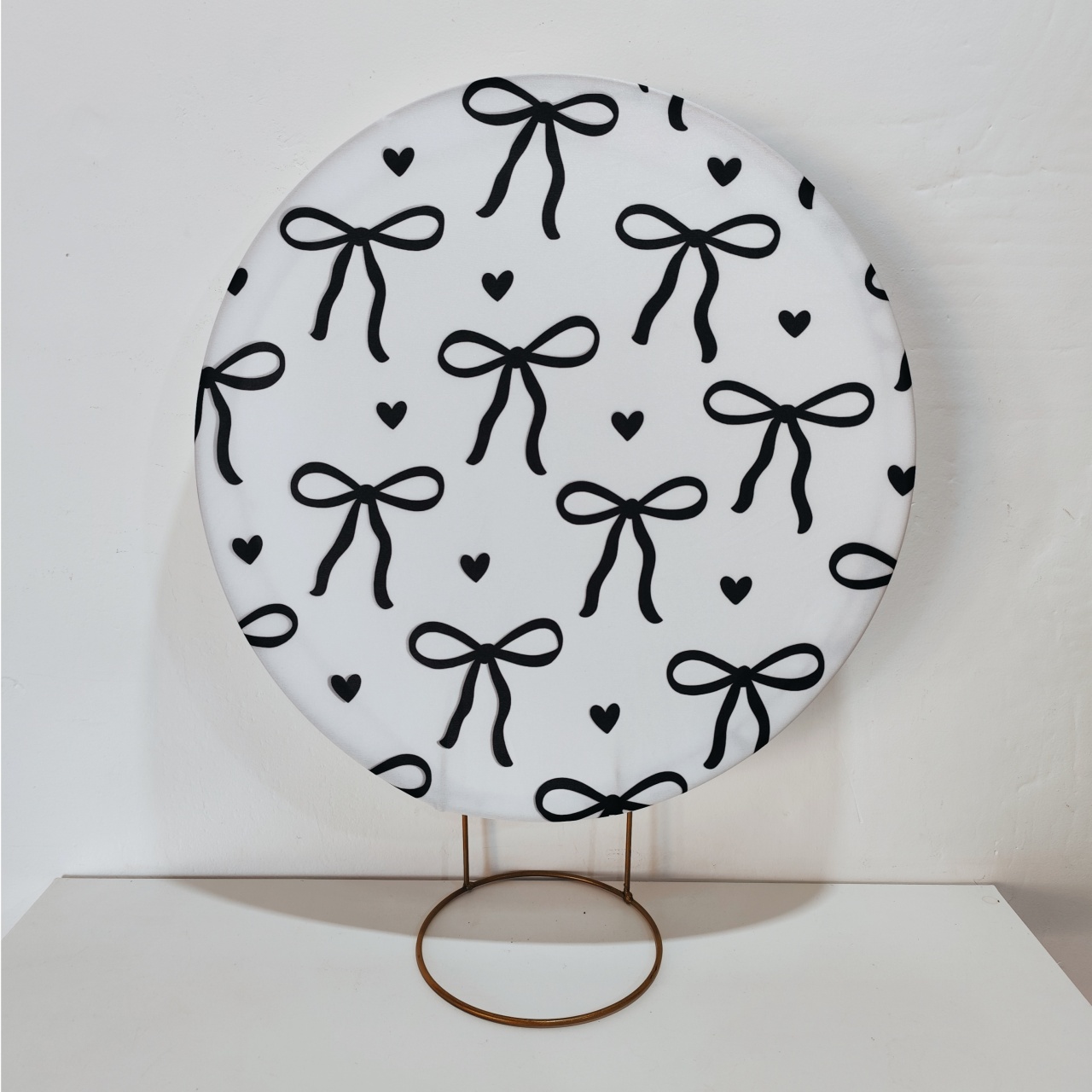 Kit Mesa Laço Preto - Decore Você Pegue & Monte