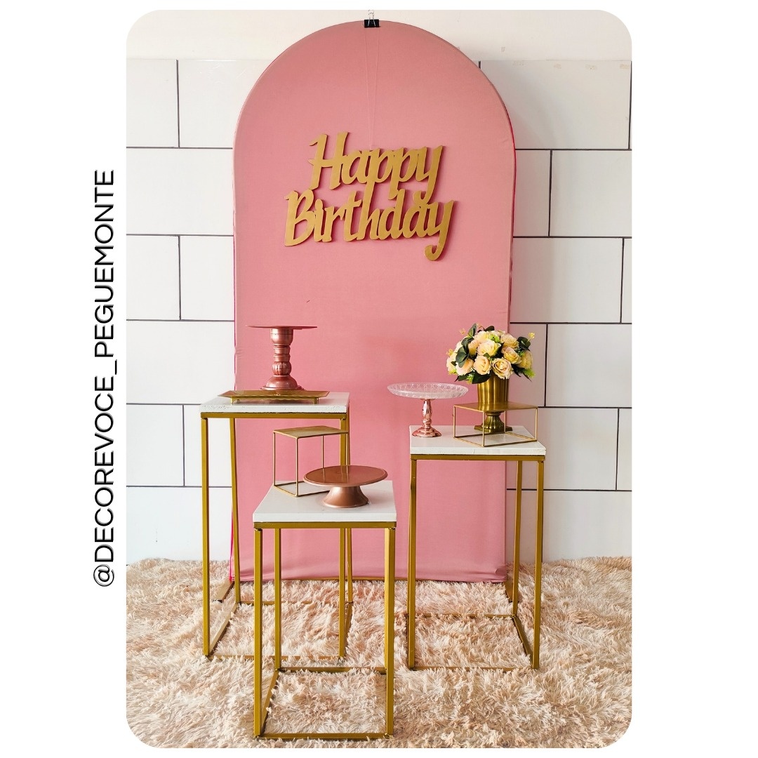 Kit Adulto Rosa Antigo 2 - Decore Você Pegue & Monte