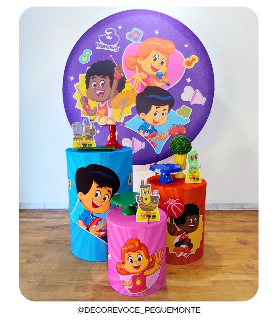 Kit Prático 3 Palavrinhas - Decore Você Pegue & Monte