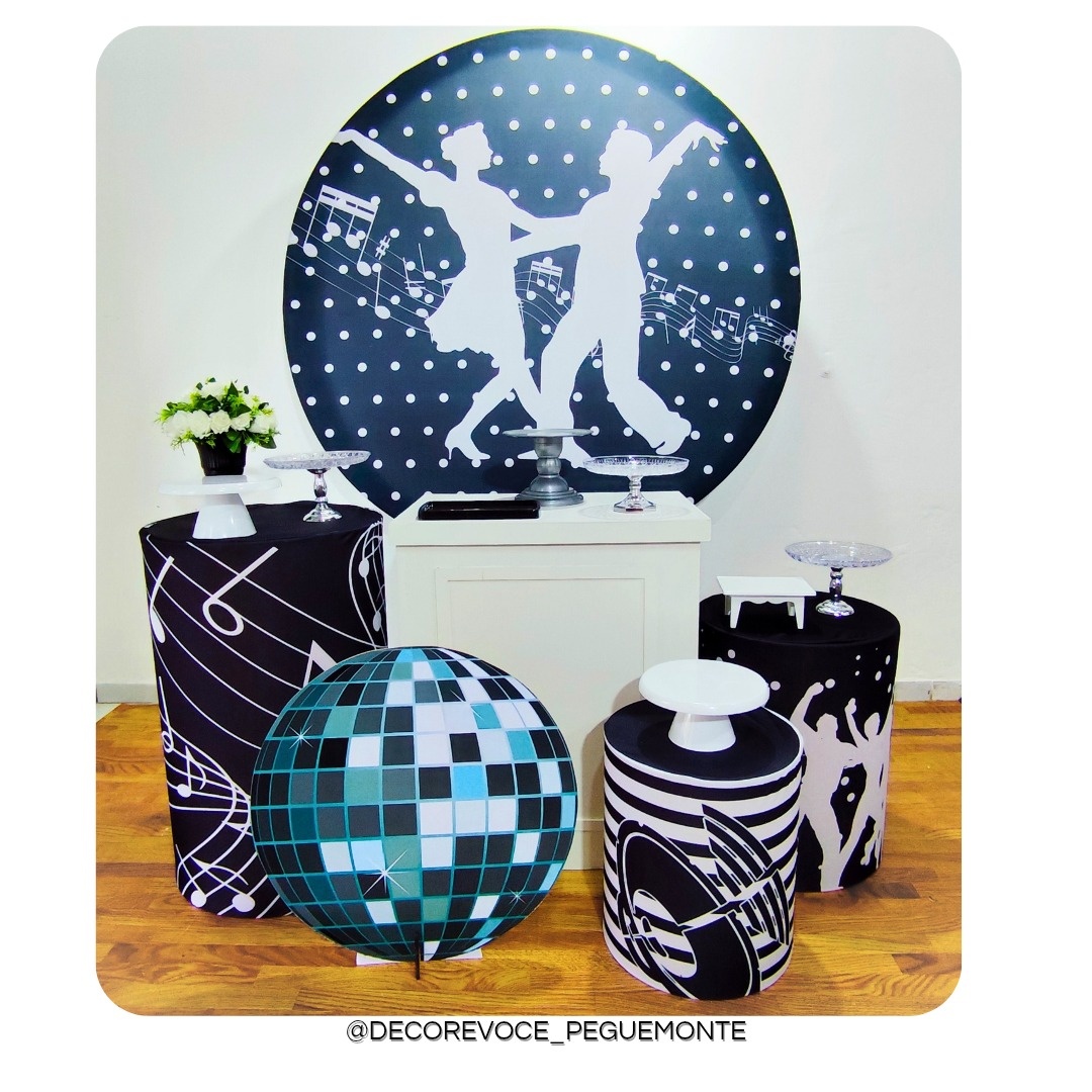 Kit 2 - Anos 80  - Decore Você Pegue & Monte