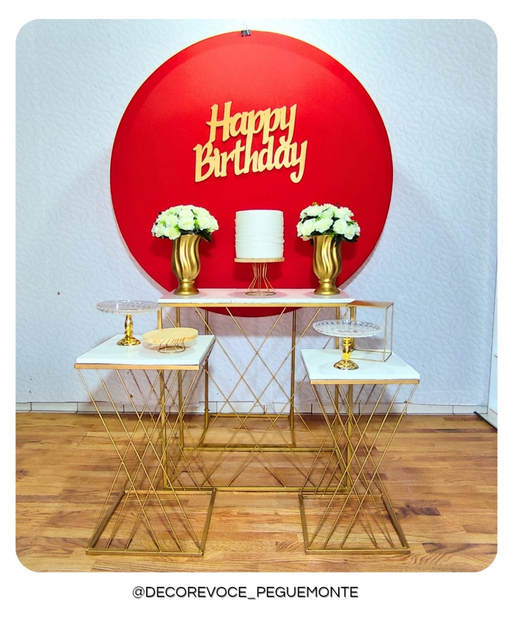 Kit Adulto Vermelho 3 - Decore Você Pegue & Monte