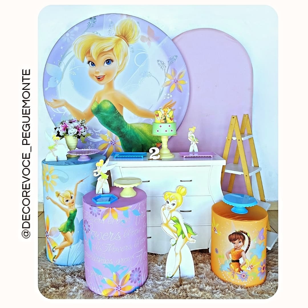 Kit Premium Sininho/Tinkerbell  - Decore Você Pegue & Monte