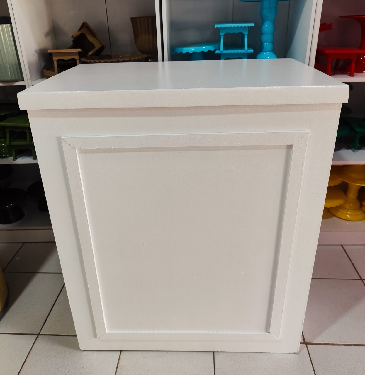 Cômoda Fake Modular Branca - Decore Você Pegue & Monte