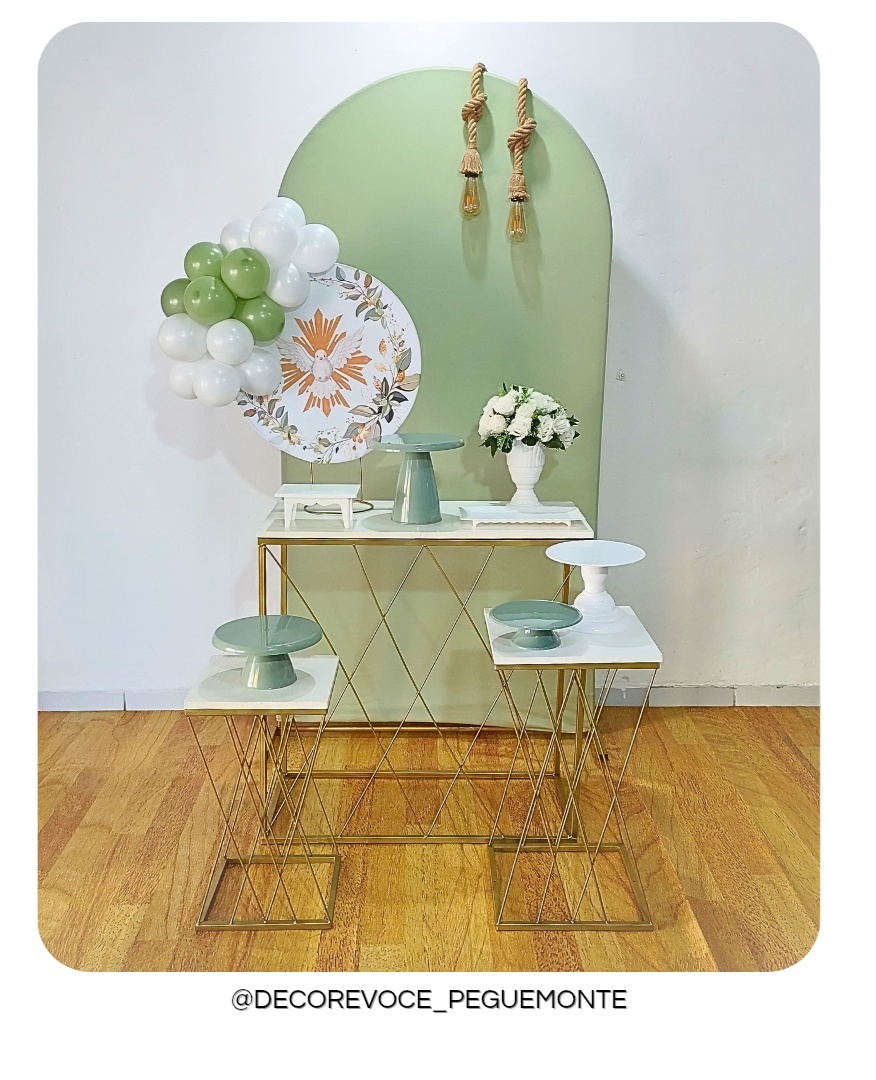 Kit Mesa Batizado Premium - Decore Você Pegue & Monte