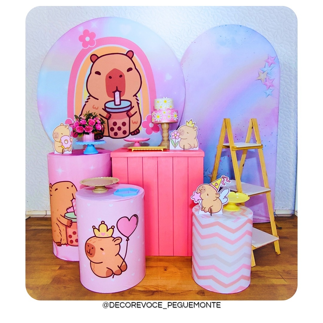 Kit Premium Capivara  - Decore Você Pegue & Monte