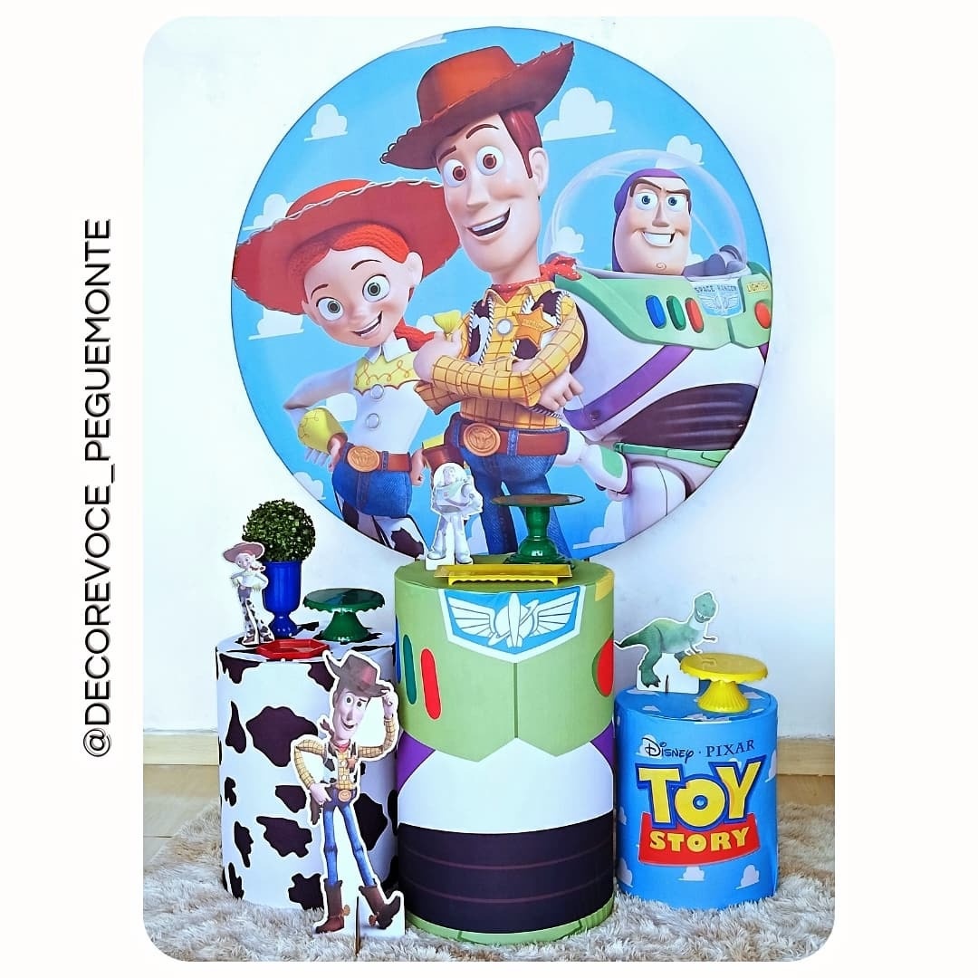 Kit Prático Toy Story  - Decore Você Pegue & Monte