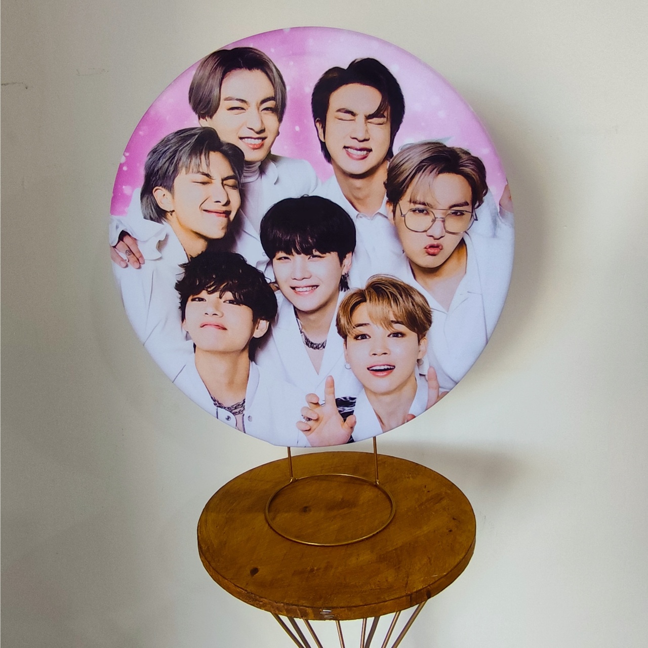 Kit Mesa Bts K-Pop - Decore Você Pegue & Monte