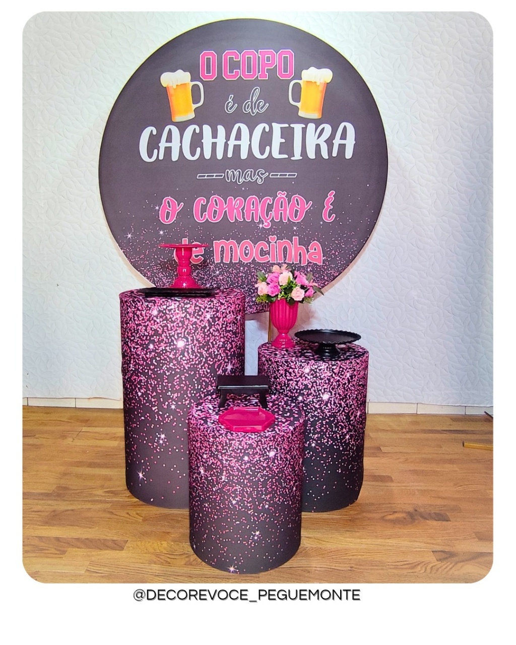 Kit Coração de Mocinha  - Decore Você Pegue & Monte