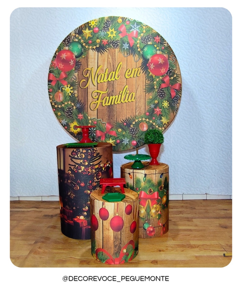 Kit Natal 4 - Decore Você Pegue & Monte