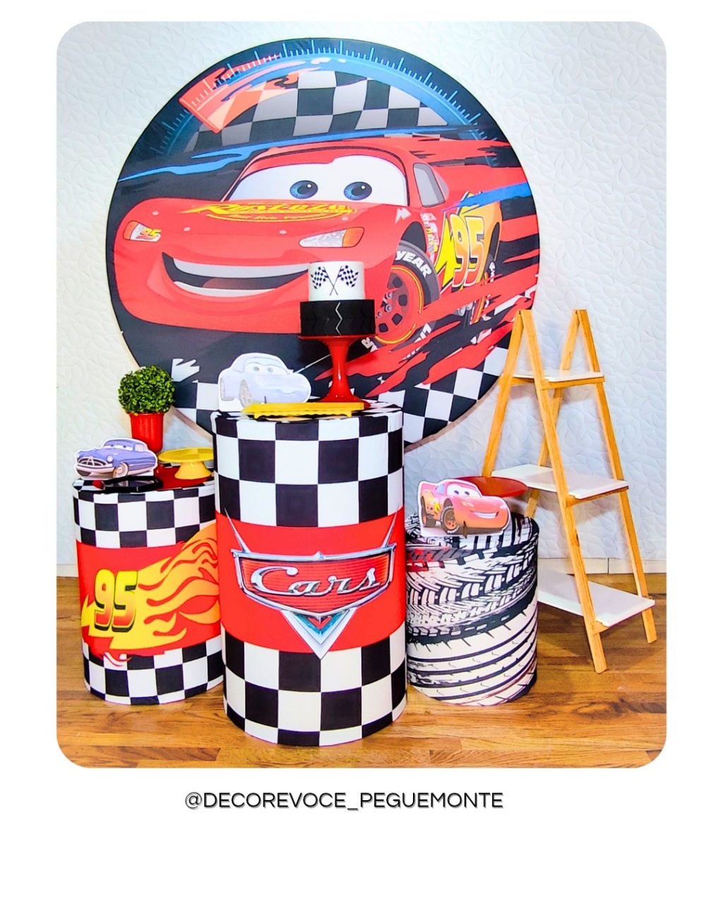 Kit Completo Carros - Decore Você Pegue & Monte