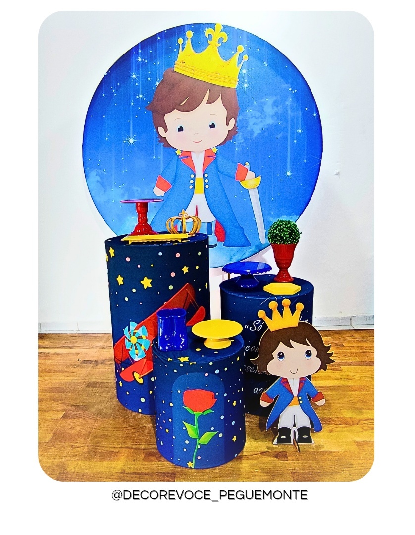 Kit Prático Pequeno Príncipe  - Decore Você Pegue & Monte
