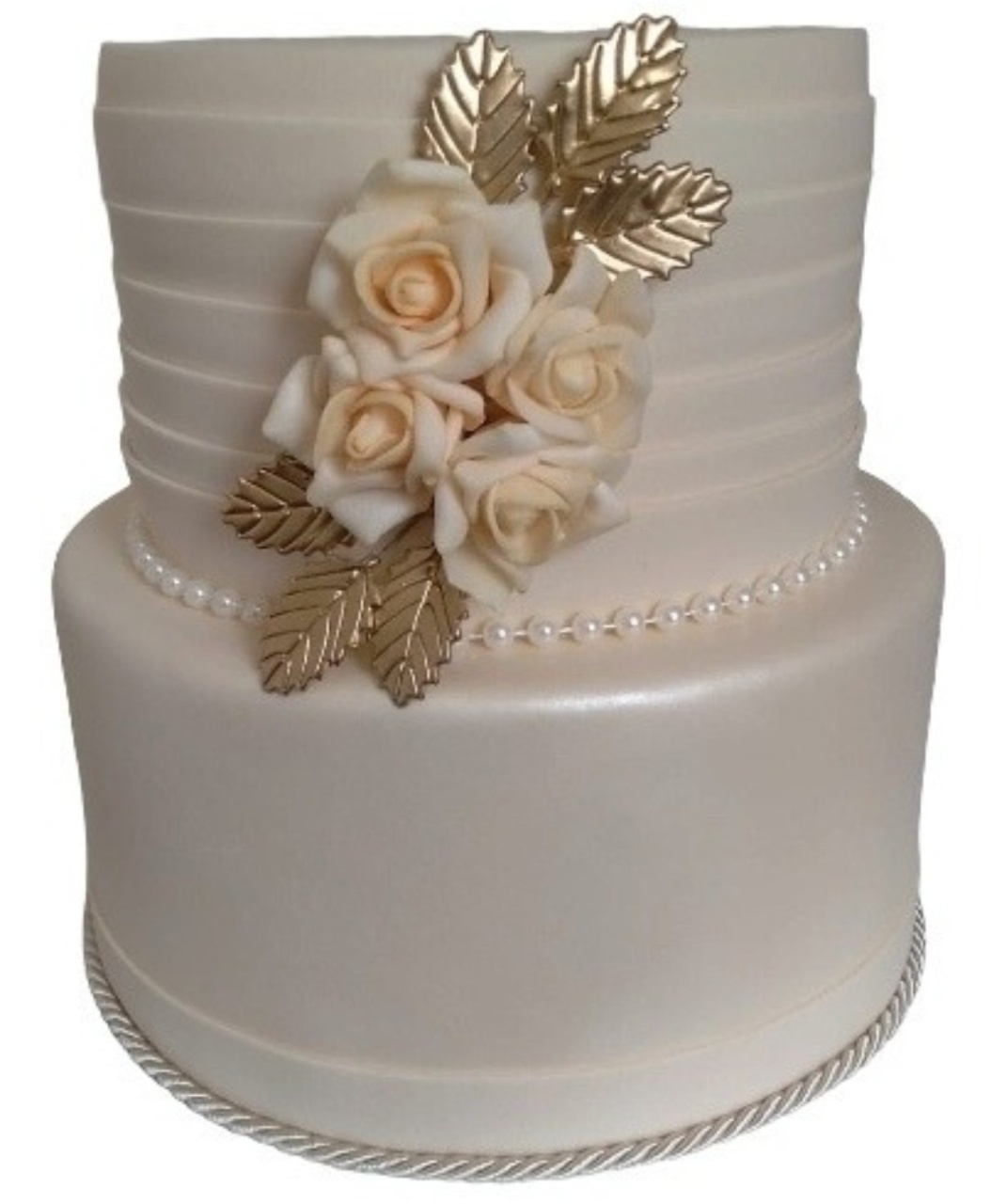 Bolo Fake Casamento 2 - Decore Você Pegue & Monte