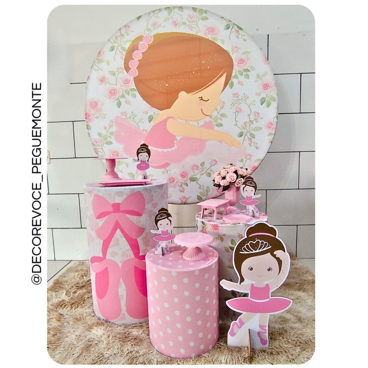 Kit Prático Bailarina  - Decore Você Pegue & Monte