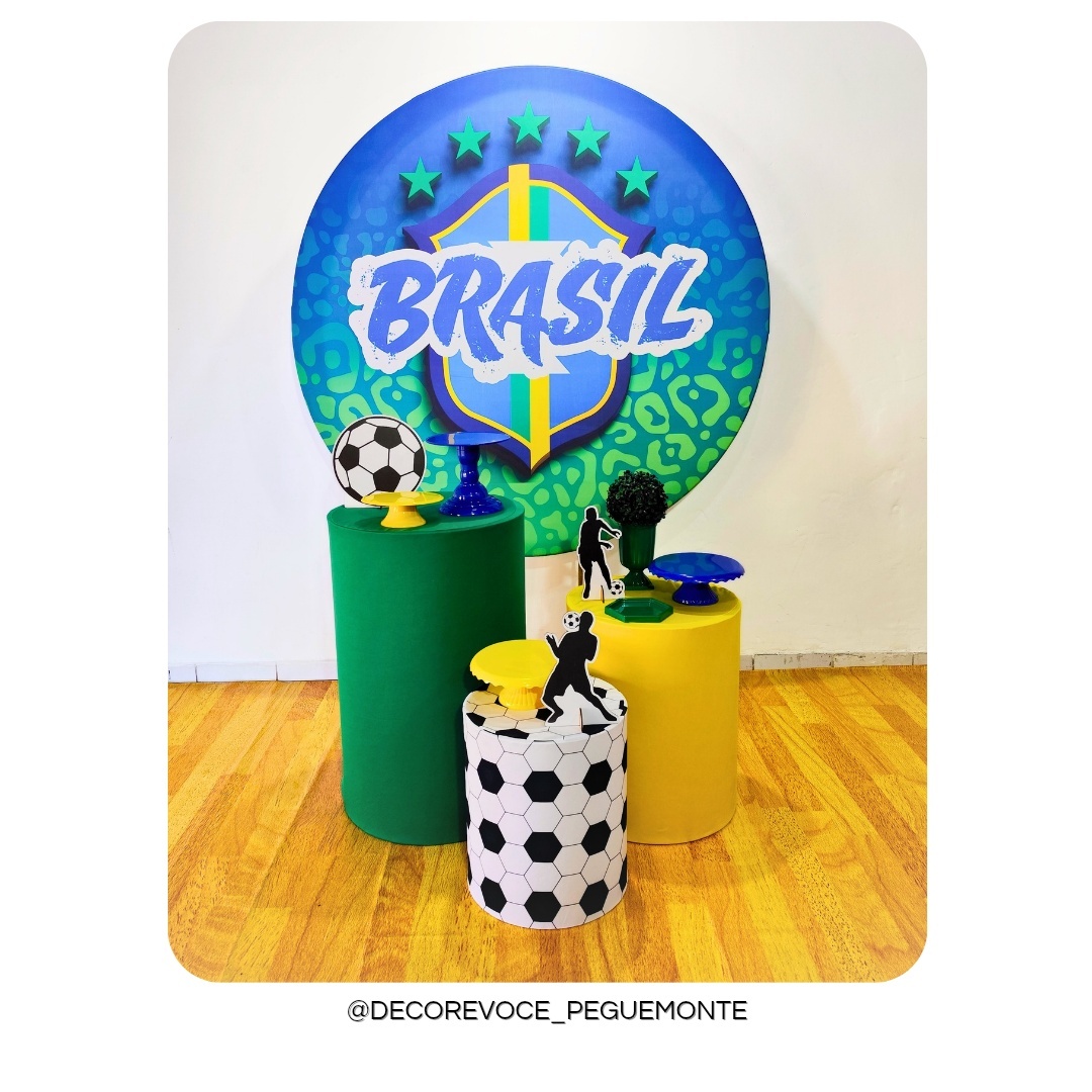 Kit Prático Cristiano Ronaldo Futebol - Decore Você Pegue & Monte
