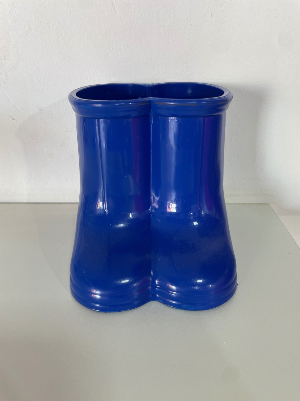 Botinha Azul Royal (Para Pirulito)  - Decore Você Pegue & Monte