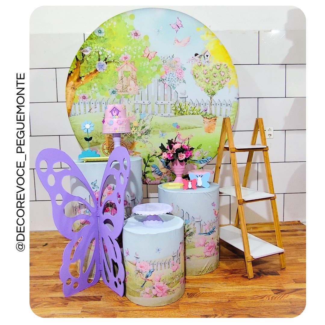 Kit Completo Jardim Encantado - Decore Você Pegue & Monte
