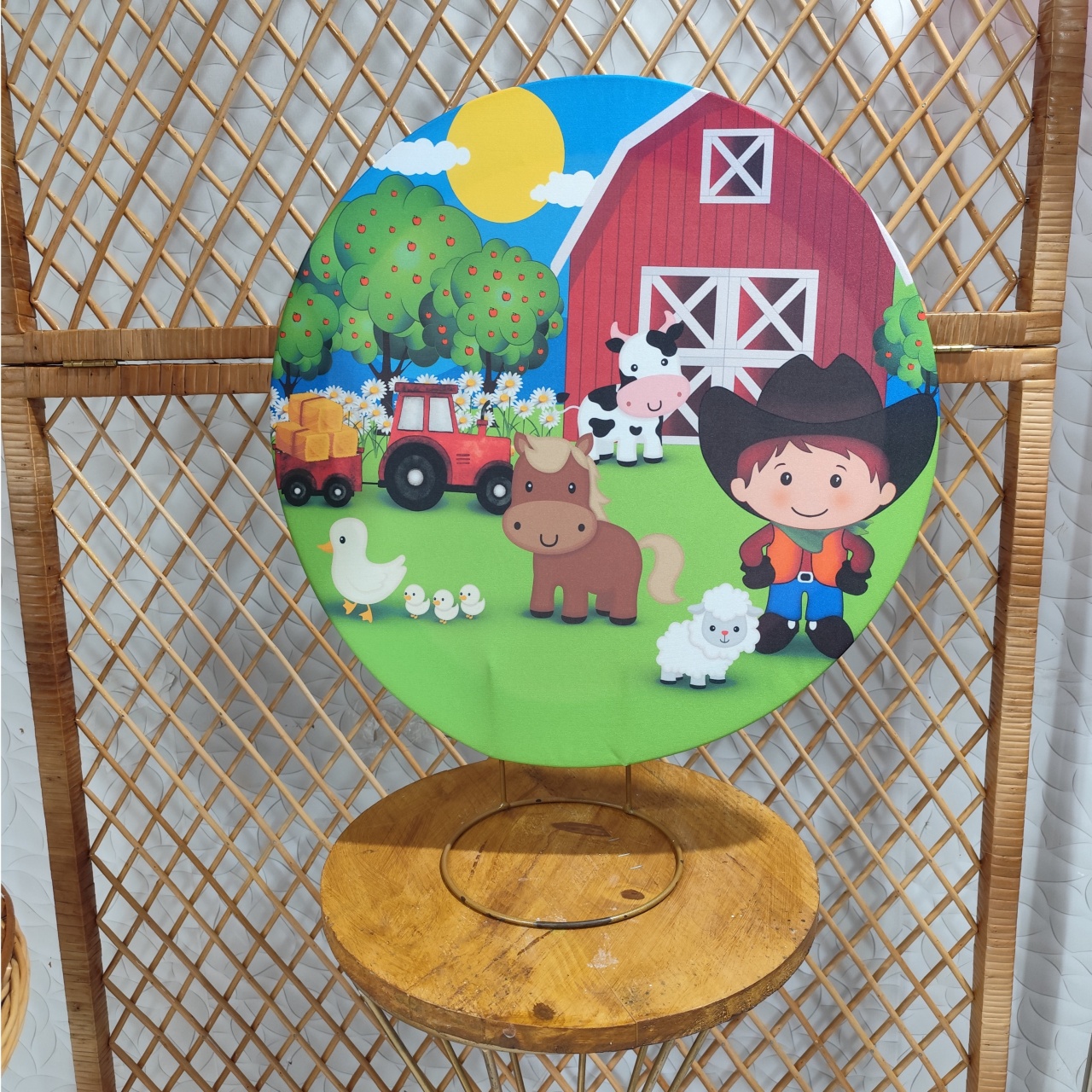 Kit Mesa Fazendinha 2 - Decore Você Pegue & Monte