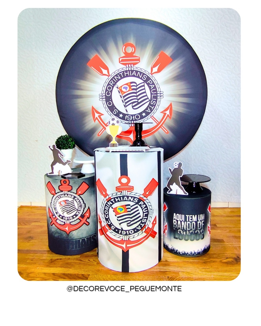 Kit Pratico Corinthians - Decore Você Pegue & Monte