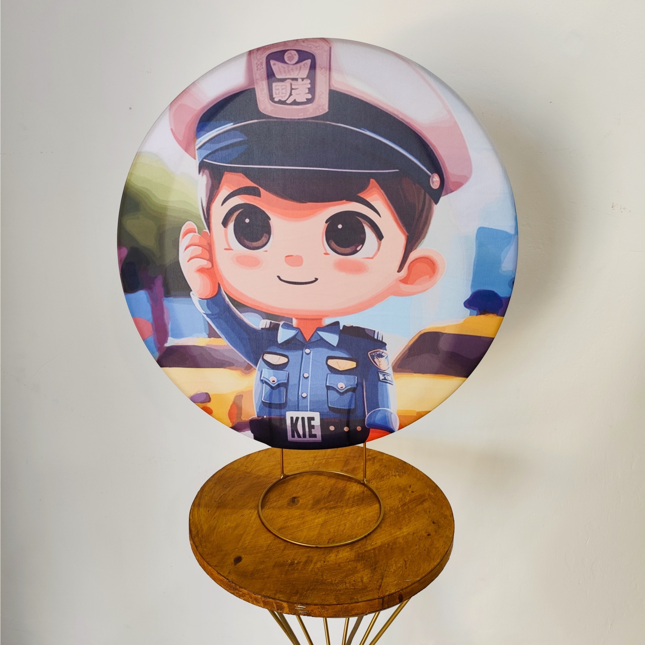 Kit Mesa Polícia 2 - Decore Você Pegue & Monte