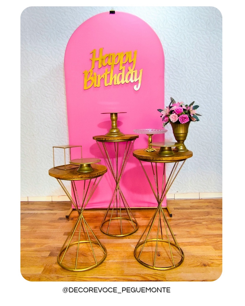 Kit Adulto Rosa Chiclete  - Decore Você Pegue & Monte