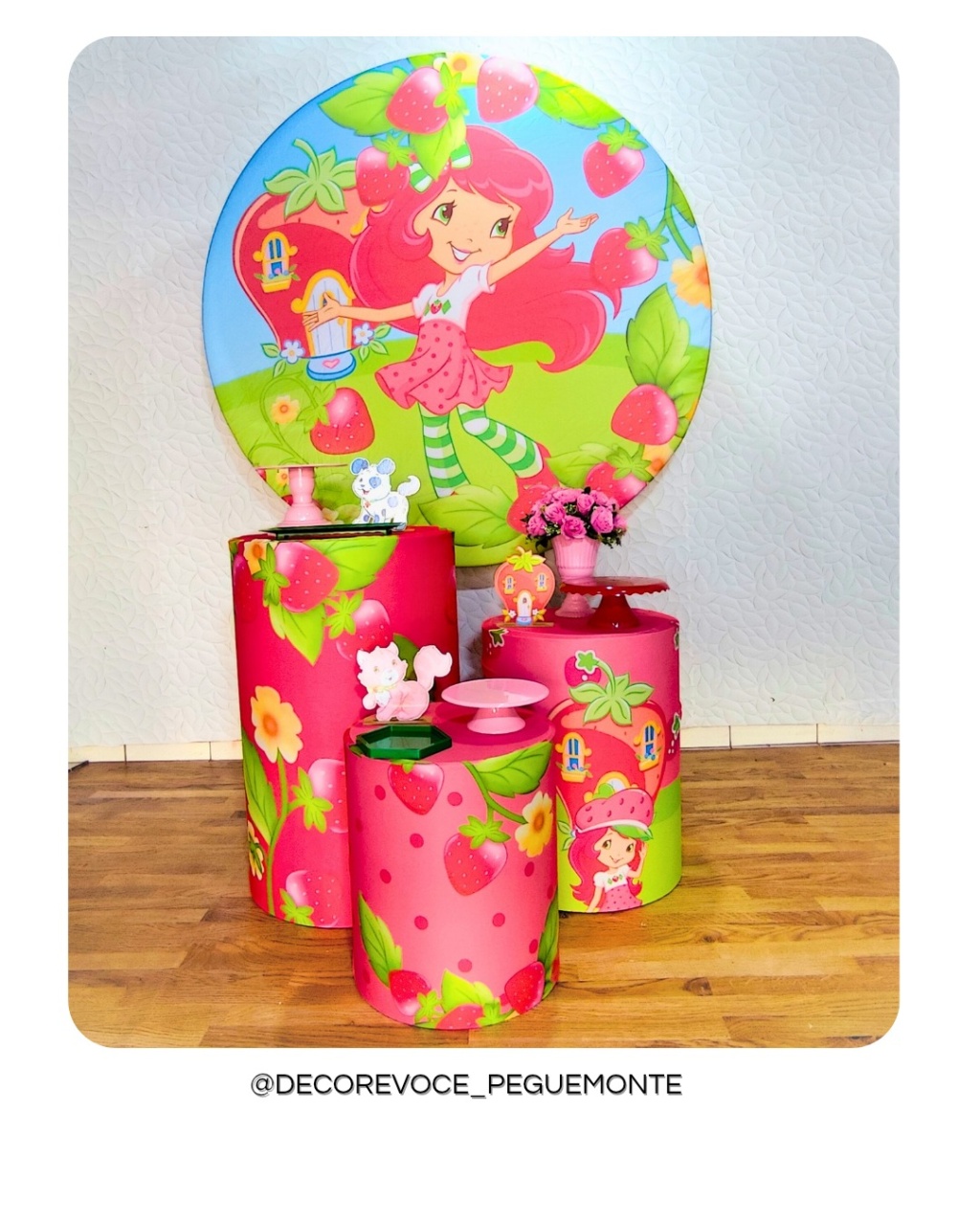 Kit Prático Moranguinho  - Decore Você Pegue & Monte