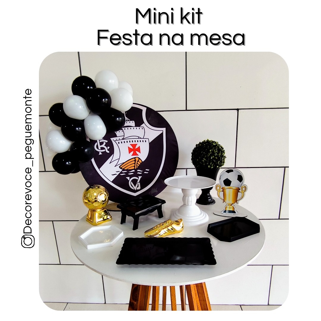 Kit Mesa Vasco - Decore Você Pegue & Monte